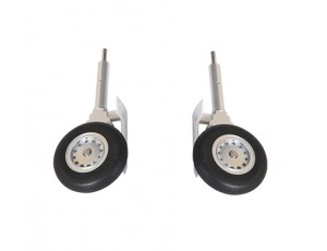 FMS A-10 V2 Twin 70mm EDF Jet Main Landing Gear Strut & Wheel Set